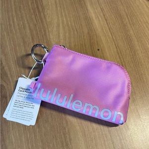 lululemon clippable card pouch